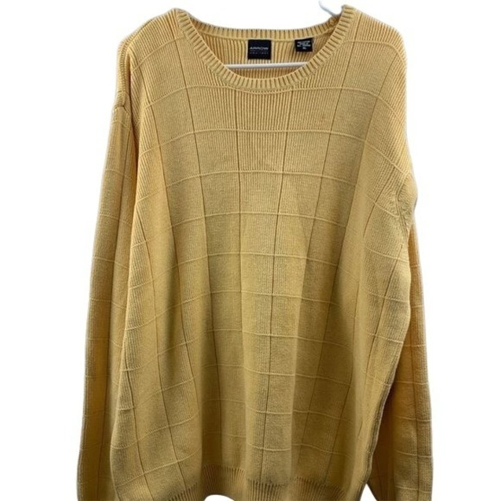 Arrow Men's Yellow Sweater